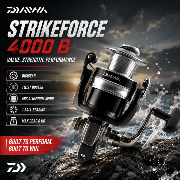 Daiwa_Strikeforce_4000-B_Spinning_Fishing_Reel