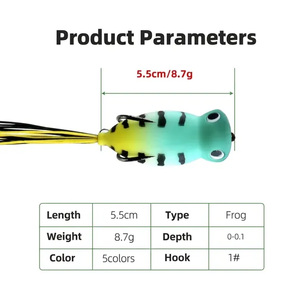 IZZAWA_Popper_Frog_Lure_5.7cm_8.5g_Blue_–_Snakehead_Murrel_Bass