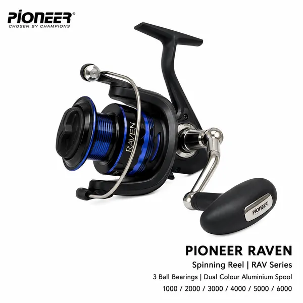 Pioneer_Raven_RAV-1000_/_2000_/_3000_/_4000_/_5000_/_6000_Spinning_Reel