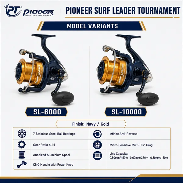 Pioneer_Surf_Leader_Tournament_6000_/_10000_Spinning_Reel