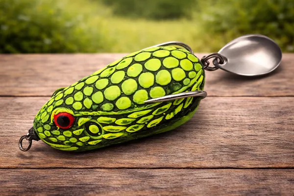 IZZAWA_Handmade__3D_Frog_Lure_3.2cm_Green_Spooter_–_Snakehead_Murrel_Floating