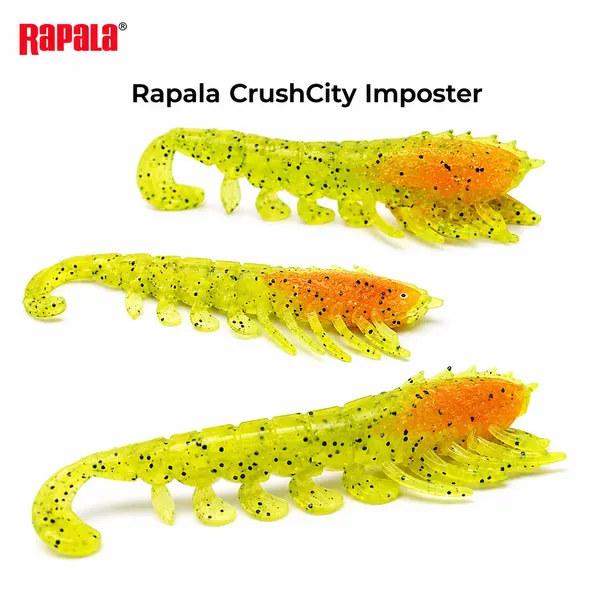 Rapala_CrushCity_Imposter_Shrimp/Prawn_Soft_Plastic_Lure_4.5_Inch