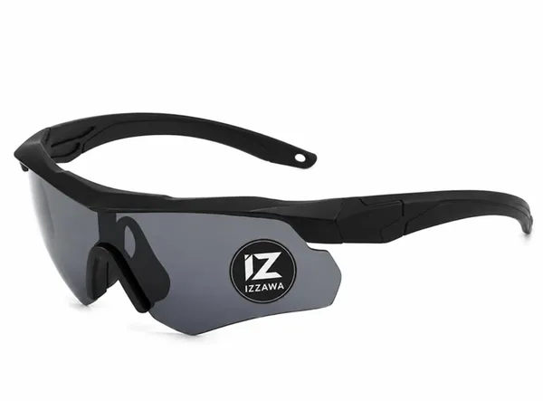 IZZAWA_Tactical_Goggles,_Windproof,_Explosion-Proof,_for_Hiking,_Fishing,_Camping,_Sports,_Multiple_Lens_Options_(Black)