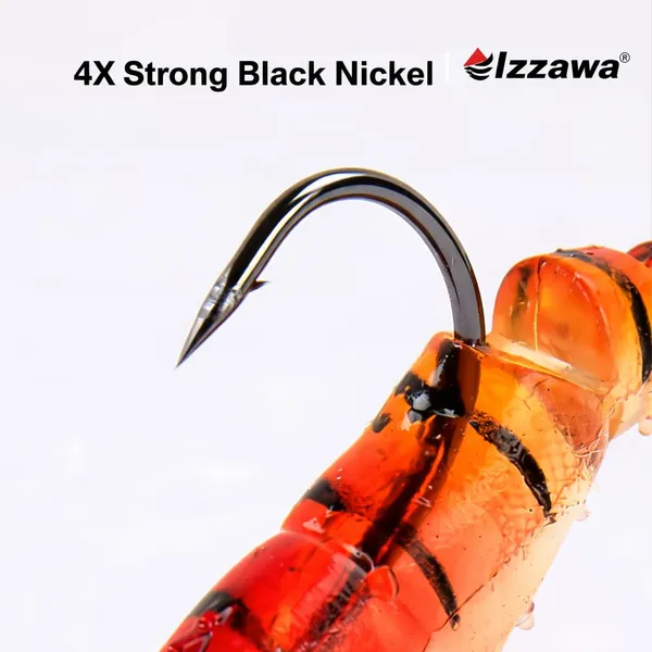 IZZAWA_Shrimp_Lure_7cm_13.7g_–_Snakehead_Barramundi_Jigging_Bait