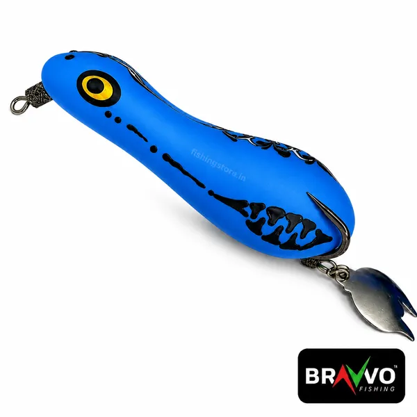 Bravvo_Monster_Frog_Lure_8cm_|_Handmade_Topwater_Snakehead_Bait_for_Casting_(9g_-_10g)_|_Soft_Body_Weedless_Fishing_Lure