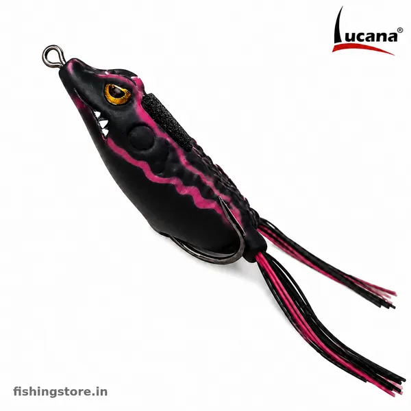black mamba fishing lure ARROW FLASH DODGER detailed design that takes the Spin Tails attraction to the next level Lucana Black Mamba Frog Lure