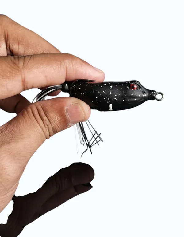 IZZAWA_Frog_Lure_Black_Zebra_5cm_12g_–_Snakehead_Murrel_Topwater