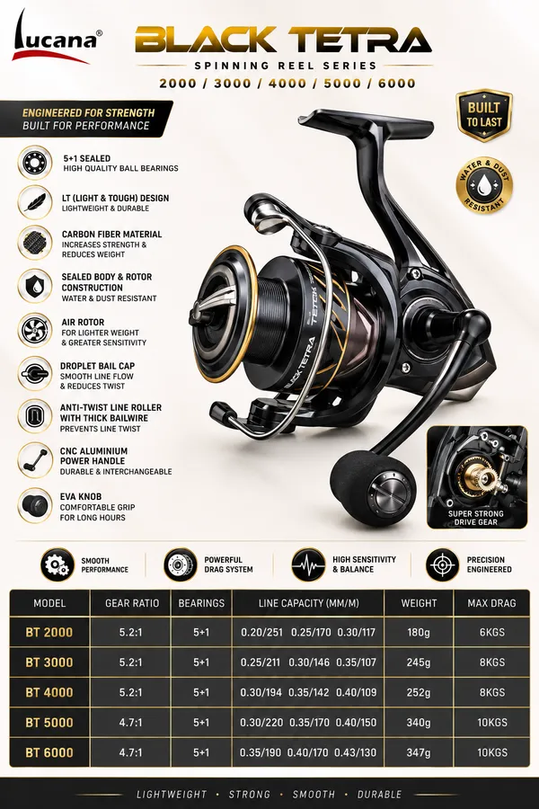 Lucana_Black_Tetra_BT2000-BT6000_Spinning_Reel