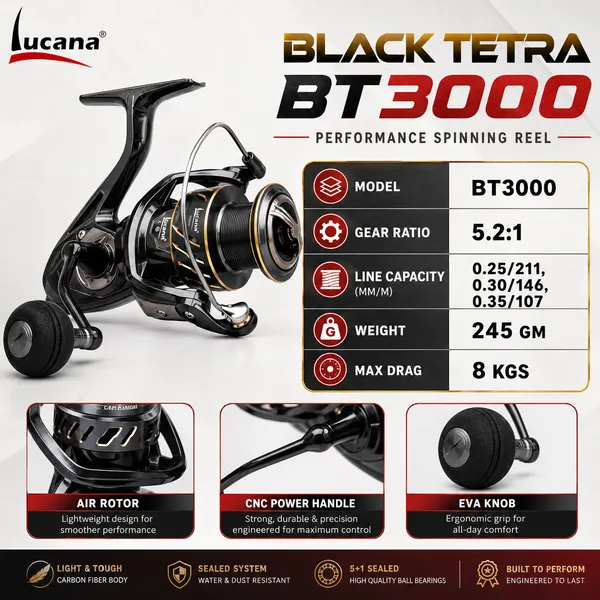 Lucana_Black_Tetra_BT2000-BT6000_Spinning_Reel