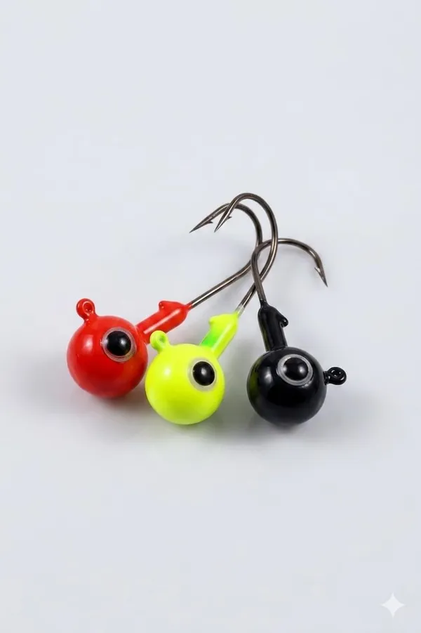 IZZAWA_Jig_Head_Hooks_4.5_Cm,_Pack_of_3