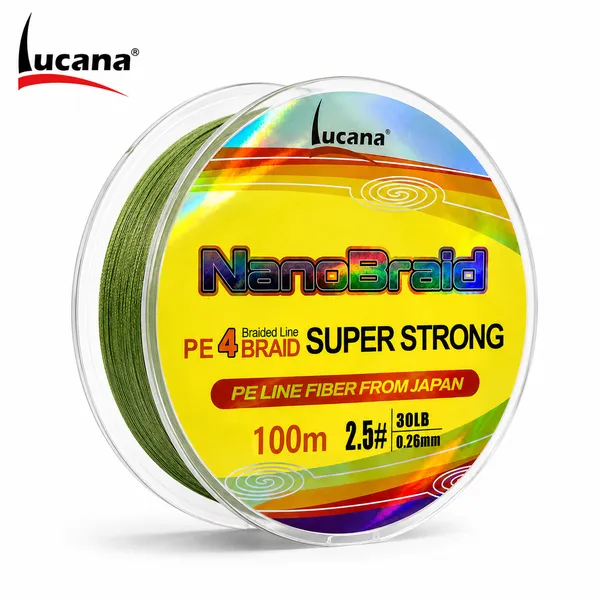 Lucana_Nano_Braid_4X_Super_Strong_Braided_Fishing_Line_100m