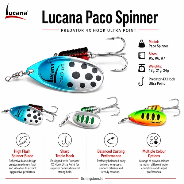 Lucana_Paco_Spinner_Lure_-_24g_-_Green_Tiger