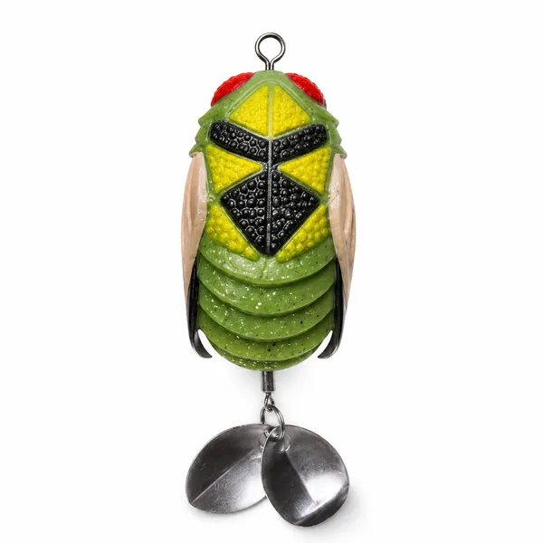 Pexxo_Dora_Frog_Lure_3.5cm_6-7g_-_Green/Yellow/Black_for_Snakehead_&_Murrel