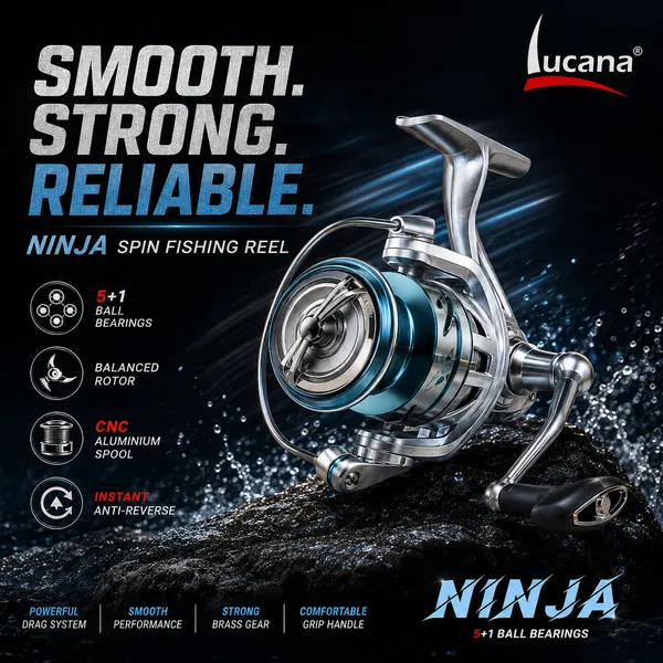 Lucana_Ninja_Spin_Fishing_Reel