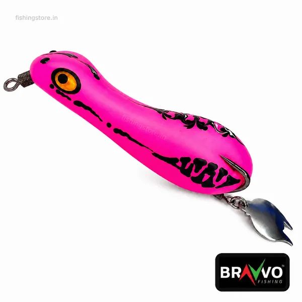 Bravvo_Monster_Frog_Lure_8cm_|_Handmade_Topwater_Snakehead_Bait_for_Casting_(9g_-_10g)_|_Soft_Body_Weedless_Fishing_Lure