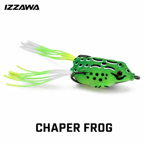 IZZAWA_Chaper_Frog_Lure_-_Black_Olive_|_Pack_of_1