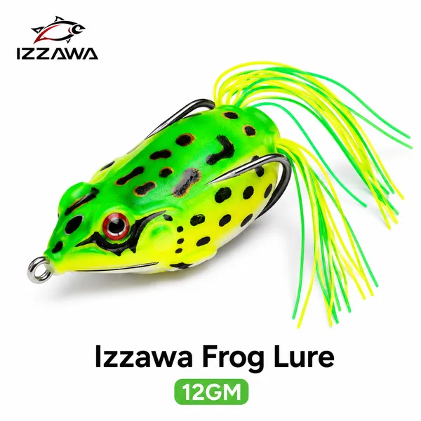 IZZAWA_Frog_Lure_12g_Mixed_Colours_|_Pack_of_4_Mixed_Colours