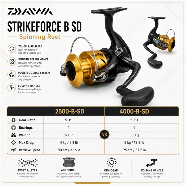 Daiwa_Strikeforce_B_SD_2500-4000_Spinning_Reel
