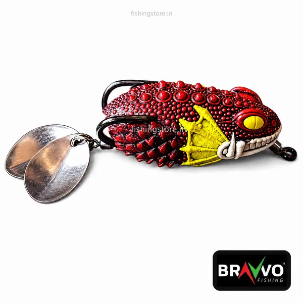 Bravvo_Vesham_Handmade_Soft_Frog_Lure__4.5_cm,_8_g_Topwater_Spinner_Bait