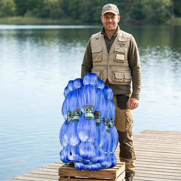 Blue_Fishing_Net_(Cast_Net)_Multi_Layer_Nylon_Mesh_For_Freshwater_And_Saltwater_Fishing