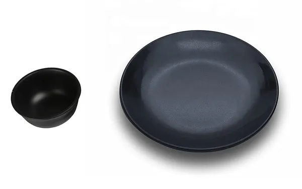 Black_Regular_Melamine_Dinner_Set_Full_Plates_Half_Plates_With_Katoris_Matt_Black_Design_Combo_28