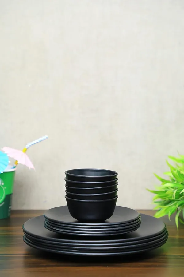 Black_Regular_Melamine_Dinner_Set_Full_Plates_Half_Plates_With_Katoris_Matt_Black_Design_Combo_25