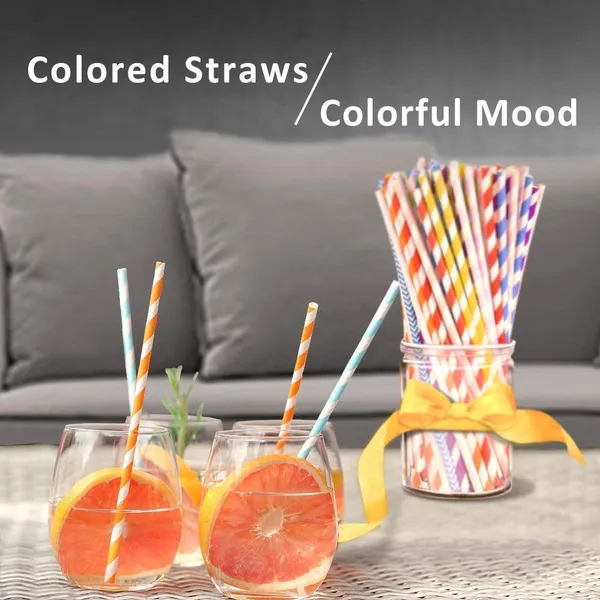 Paper_Rainbow_Drinking_Straws_Biodegradable_6Mm_Durable_And_O_Friendly_Colorful_Dorations_Parties_By_Printed_Paper_Straw_For_Shakes_Sodas_Cold_Drinks_And_Juices