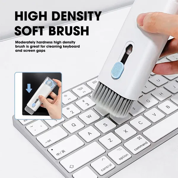 7_In_1_Eltronic_Cleaner_Kit_For_Monitor_Keyboard_Macbook_Ipad_Iphone_Ipod_Screen_Dust_Brush_Soft_Sweep_Swipe_Cleaner_Pen_Key_Puller_And_Spray_Bottle_Pack_Of_1_Multicolor