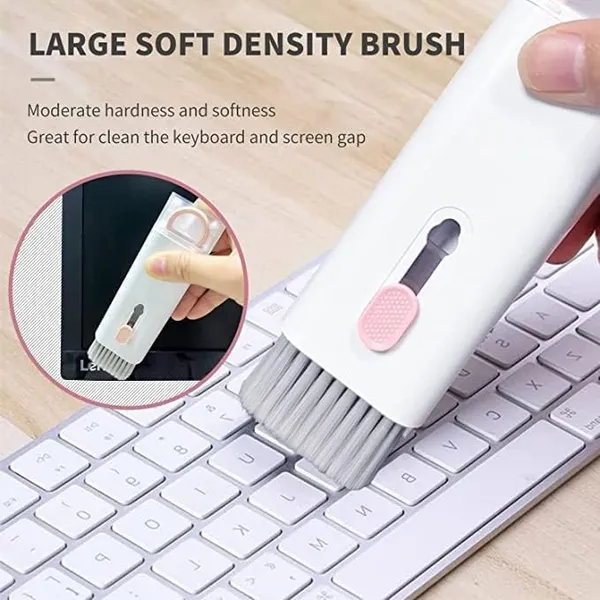 7_In_1_Eltronic_Cleaner_Kit_For_Monitor_Keyboard_Macbook_Ipad_Iphone_Ipod_Screen_Dust_Brush_Soft_Sweep_Swipe_Cleaner_Pen_Key_Puller_And_Spray_Bottle_Pack_Of_1_Multicolor