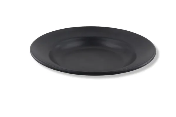 Ospit_Melamine_Deep_Snacks_Plate_Bowl_10_Inch_For_Home_Hotel_Restaurant_Kitchen_Matt_Black_Pack_Of_06
