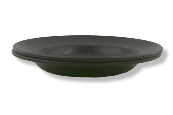 Ospit_Melamine_Deep_Snacks_Plate_Bowl_10_Inch_For_Home_Hotel_Restaurant_Kitchen_Matt_Black_Pack_Of_06