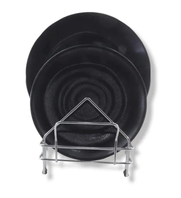 Black_Spiral_Melamine_Dinner_Plates_Set_Of_12