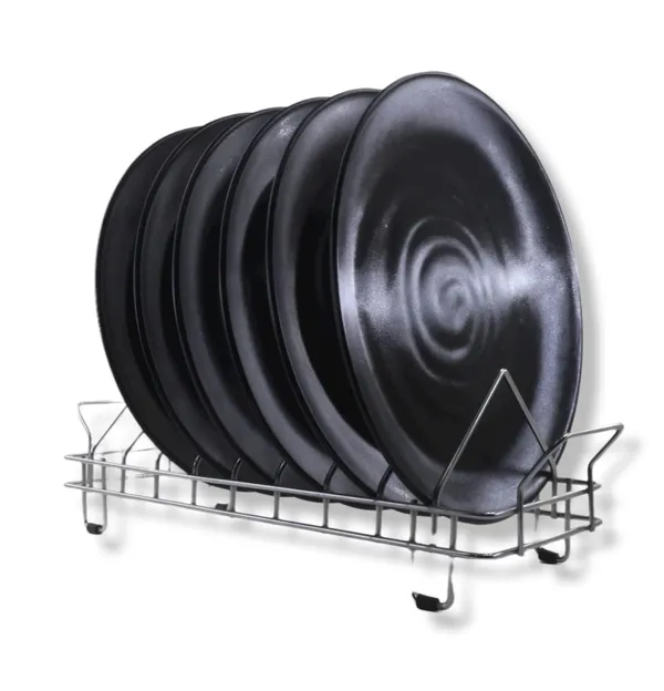 Black_Spiral_Melamine_Dinner_Plates_Set_Of_12