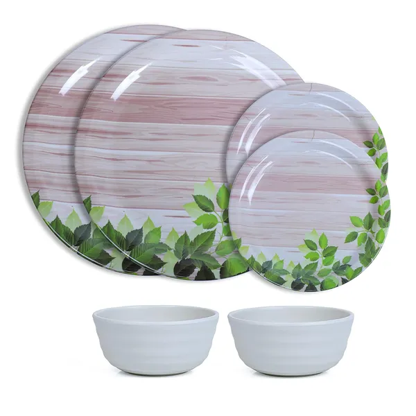 Pack_Of_06_White_And_Leaf_Premium_Melamine_Dinner_Set_Plates_And_Bowls_Dinner_Set_Full_Plates_Small_Plates_With_Katoris_White_Leaf_Design_Green_2_2_2