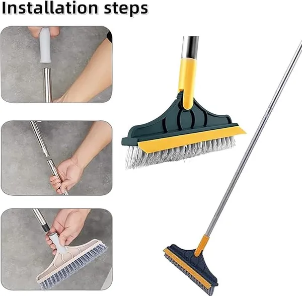 2_In_1_Bathroom_Cleaning_Brush_With_Wiper_Tiles_Cleaner_Floor_Scrub_Bathroom_Brush_With_Long_Handle_120_Rotate_Bathroom_Floor_Cleaning_Accessories_Brush_Yellow