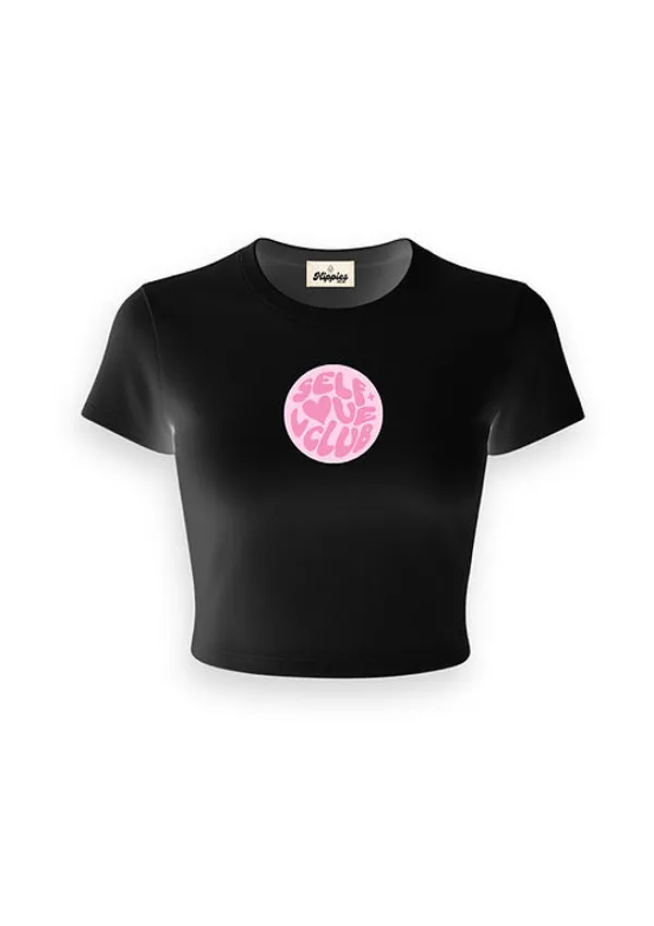Self_Love_Club_Baby_Tee_190Gsm_Crop_Tee
