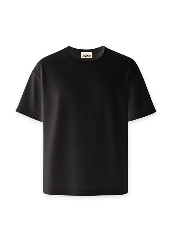 Black_Solid_Oversized_Tee_240Gsm_Cotton_Tshirt