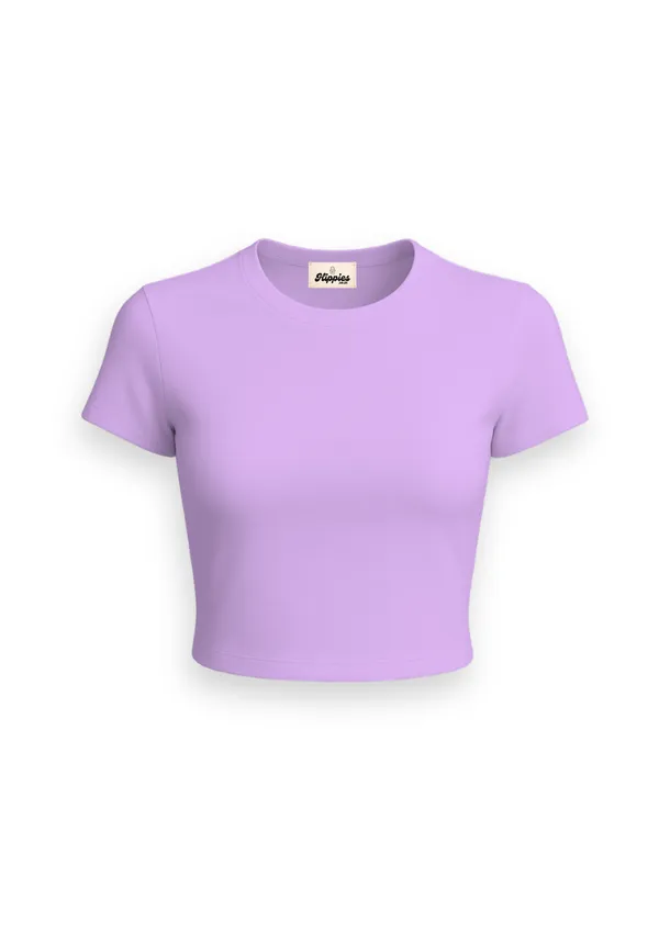 Combo_of_Solid_Baby_Tees(2)__|_Sky_Blue_&_Lavender|_180Gsm_Cotton_Crop_T-shirt