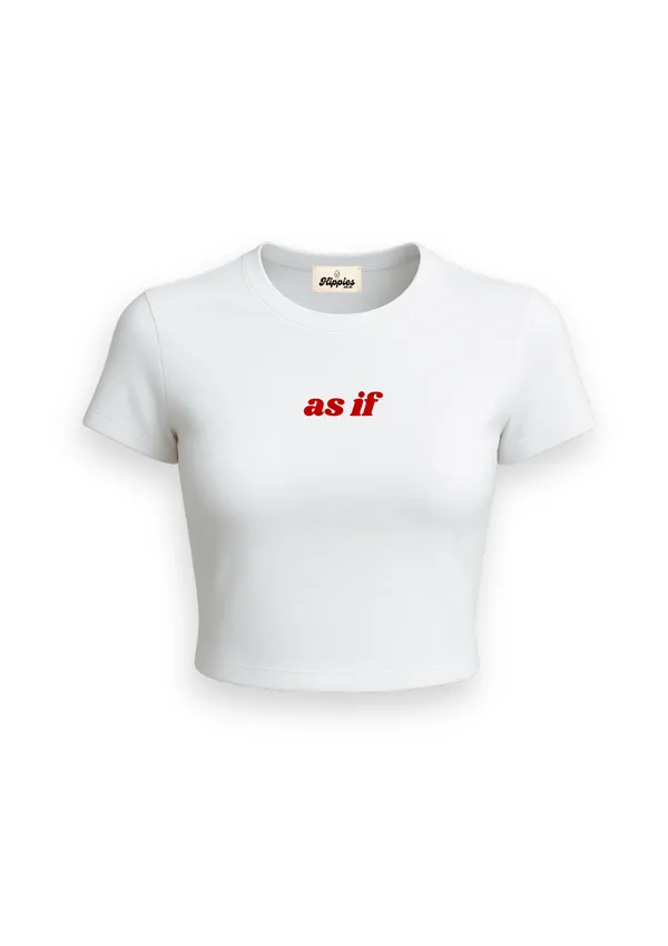AS_IF_-_Baby_tee_|_190GSM_cotton_Crop_Tee