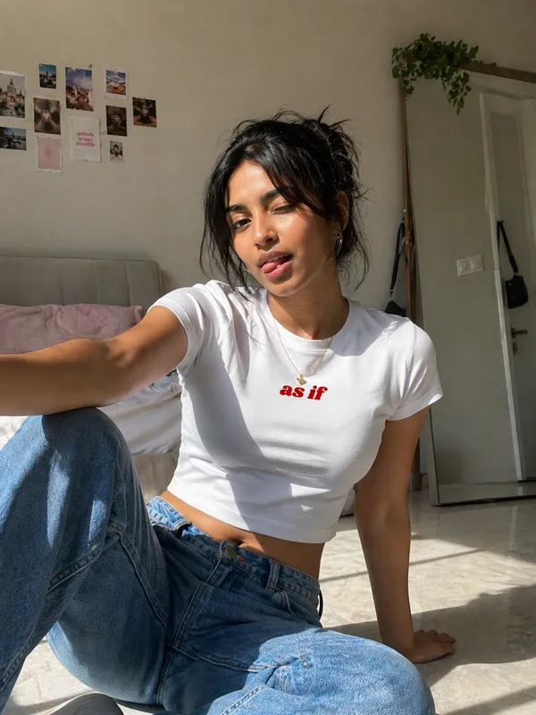 AS_IF_-_Baby_tee_|_190GSM_cotton_Crop_Tee