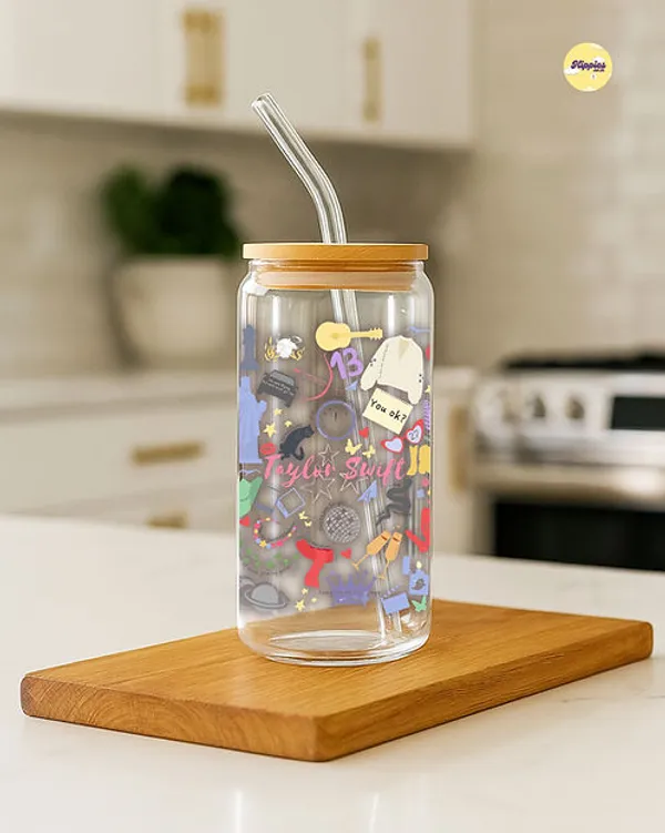 The_Official_Taylor_Swift_Glass_Tumbler_With_Straw