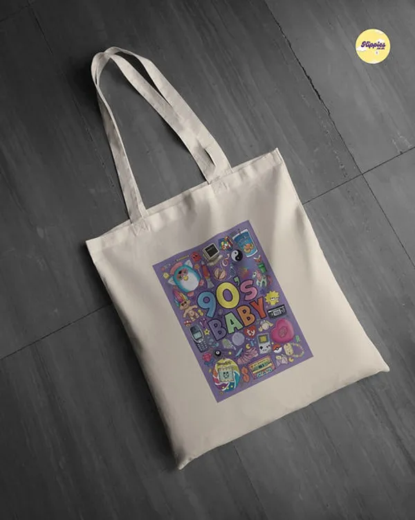 90S_Baby_Everyday_Tote_Bag_|_Non_Zipper_Closure_(Pack_of_2)