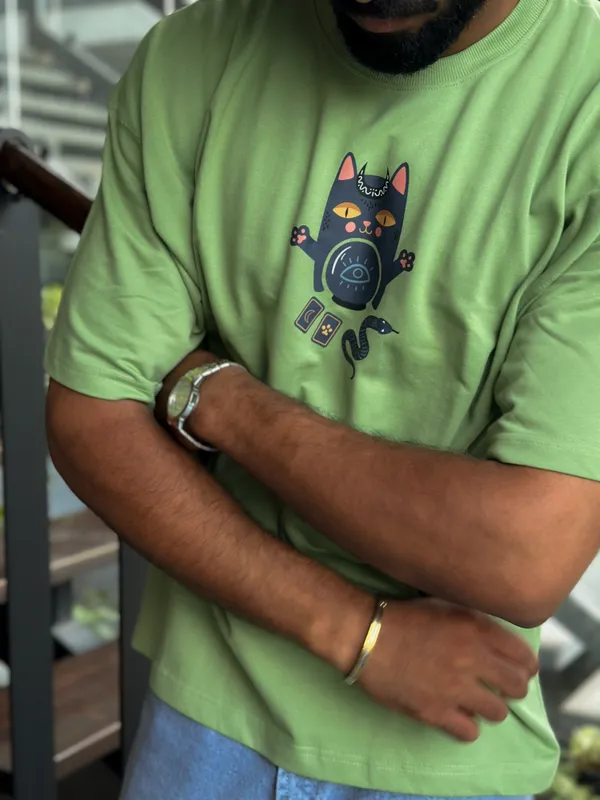 Mystic_Cat_Oversized_Tee_|_Unisex_|_240GSM_Cotton