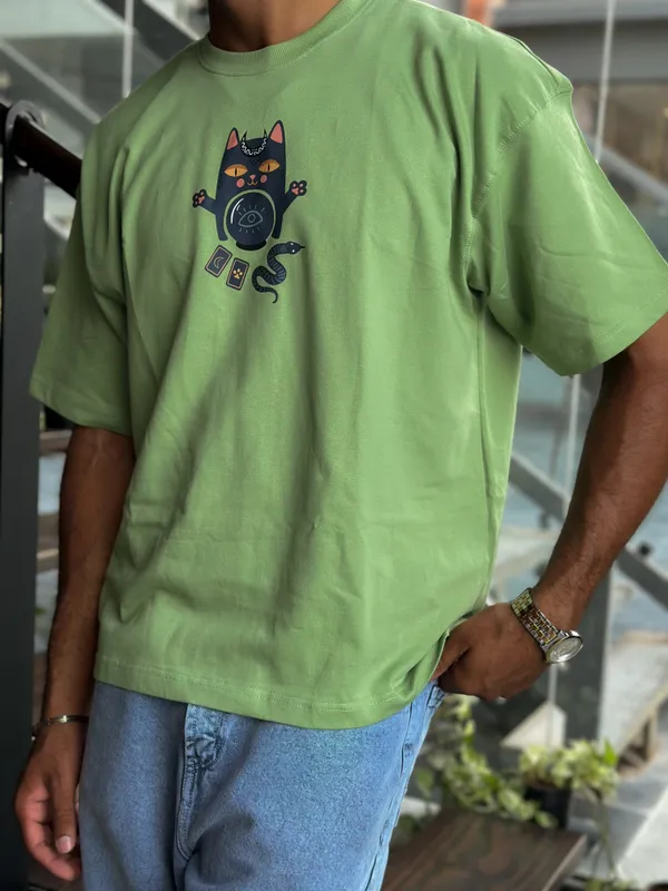 Mystic_Cat_Oversized_Tee_|_Unisex_|_240GSM_Cotton