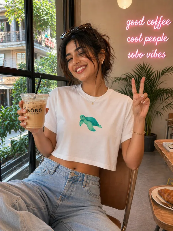 Sea_Turtle_-_Summer_baby_tee_|_190GSM_COTTON_CROP_TEE