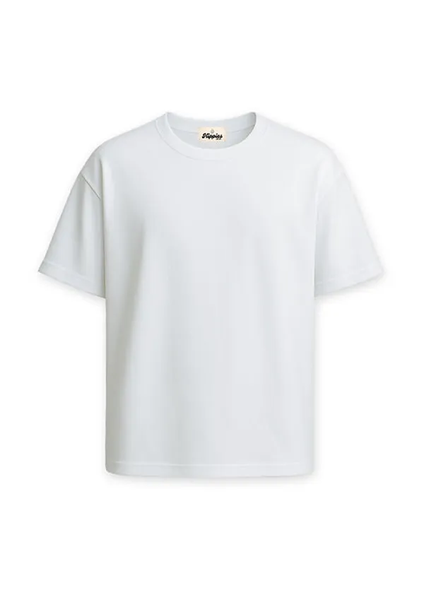 White_Solid_Oversized_Tee_240Gsm_Cotton_Tshirt