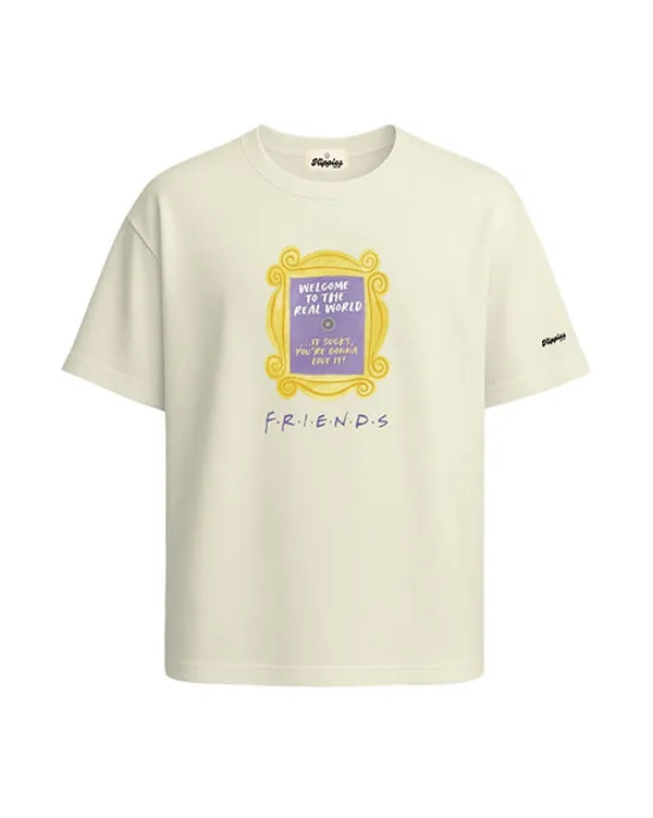 Welcome_To_The_Real_World_Friends_Oversized_Fit_Unisex_240Gsm_Cotton