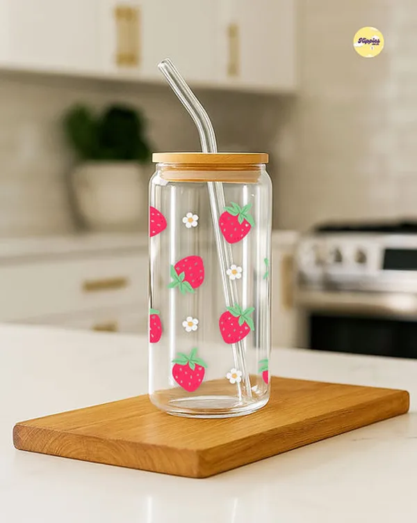 Strawberries_Glass_Tumbler_With_Straw
