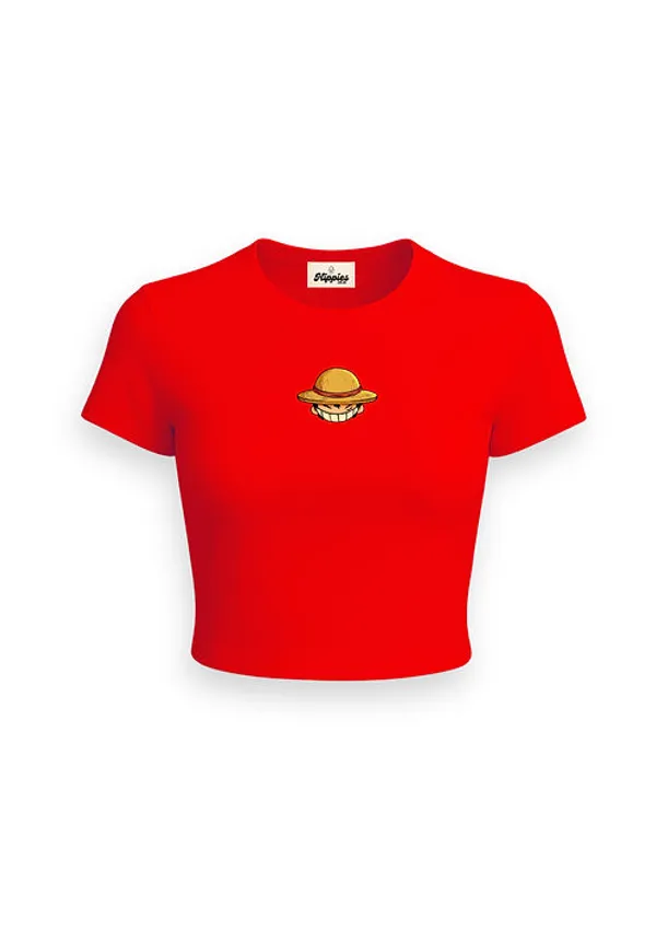 Luffy_One_Piece_Baby_Tee_190Gsm_Cotton_Crop_Tee