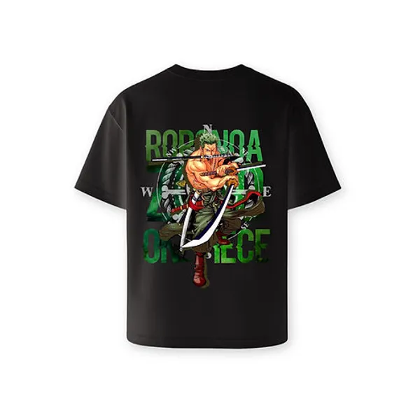 Roronoa_Zoro_One_Piece_Oversized_Tee_Unisex_240Gsm_Cotton